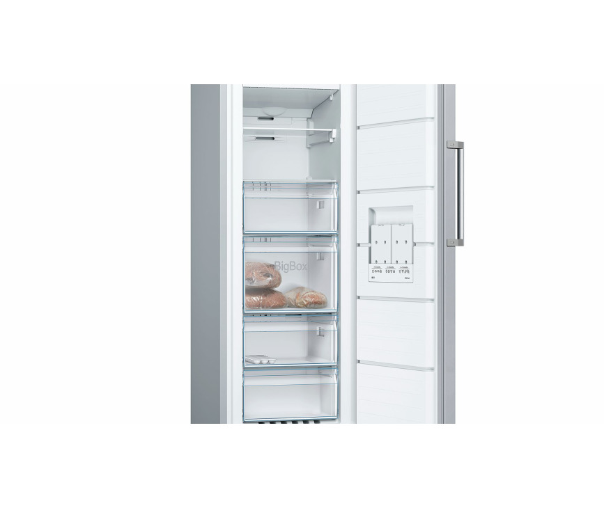 Bosch GSN29VL3P nofrost vrieskast / vriezer in rvs-look