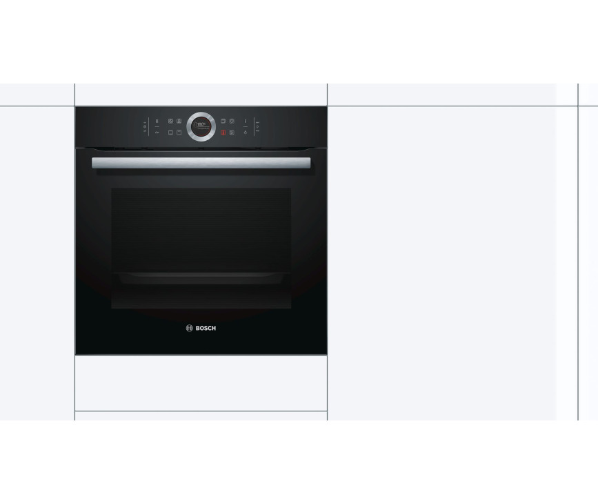 Bosch HBG633BB1 inbouw oven zwart