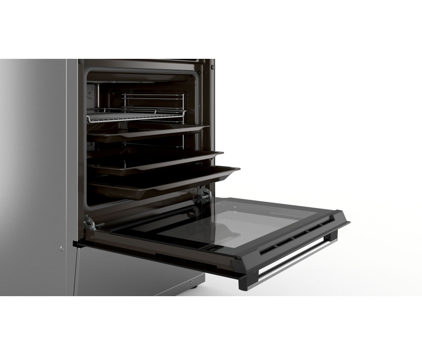 Bosch HLN39A050U inductie fornuis - rvs - 60 cm breed