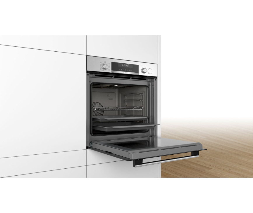 Bosch HRA558BS1 inbouw oven met stoom - roestvrijstaal