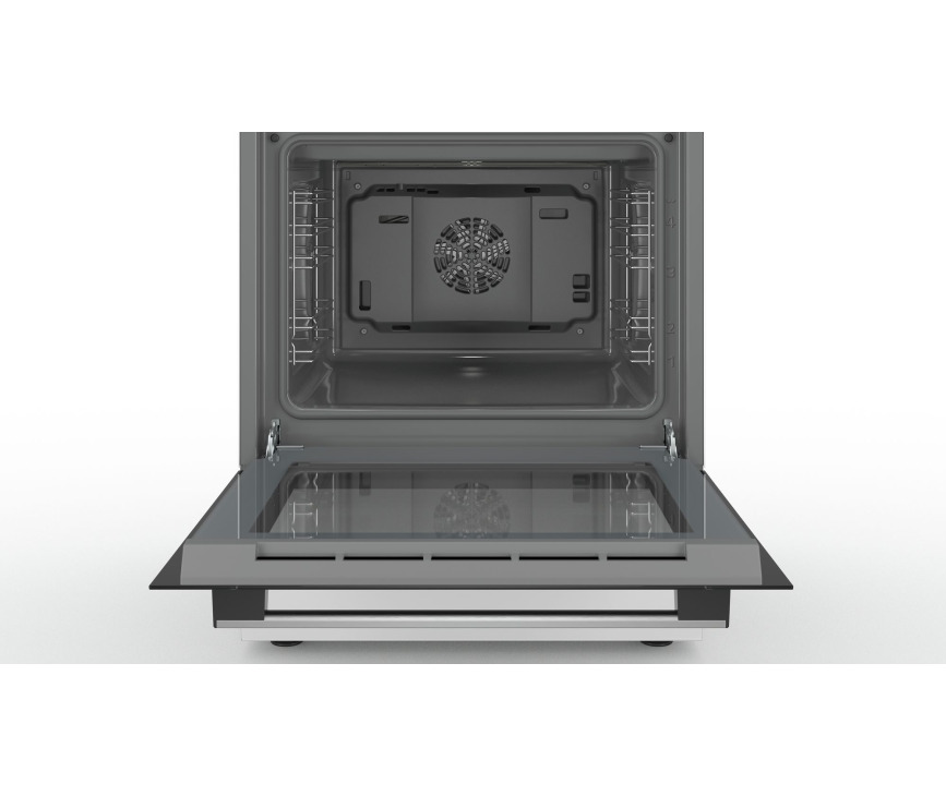 Bosch HXR390E50N rvs gas fornuis - 60 cm. breed