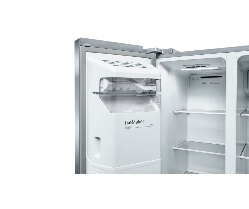 Bosch KAD93VIFP rvs side-by-side koelkast