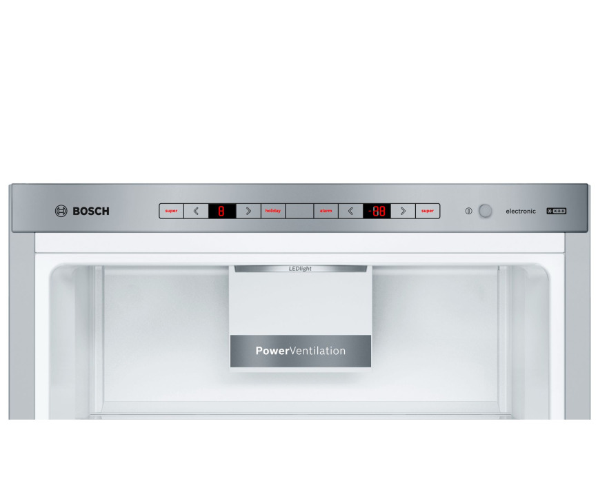 Bosch KGE49VI4A rvs koelkast - NoFrost en 70 cm. breed