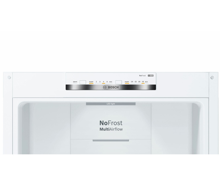 Bosch KGN39VWEP koelkast wit - No-frost en VitaFresh