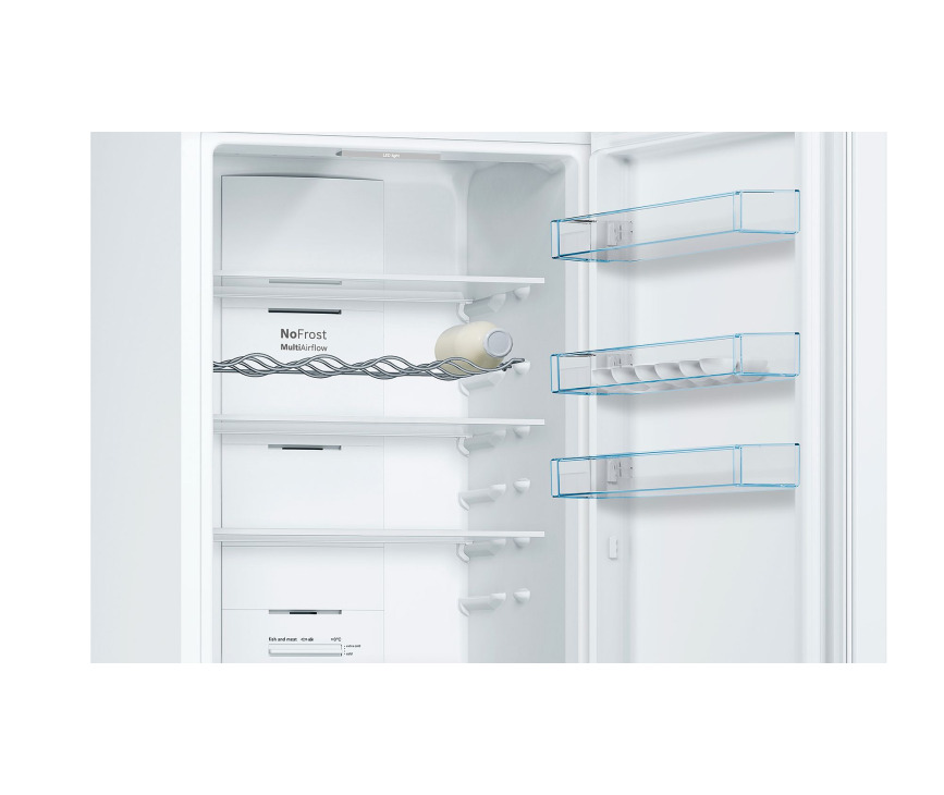 Bosch KGN39VWEP koelkast wit - No-frost en VitaFresh