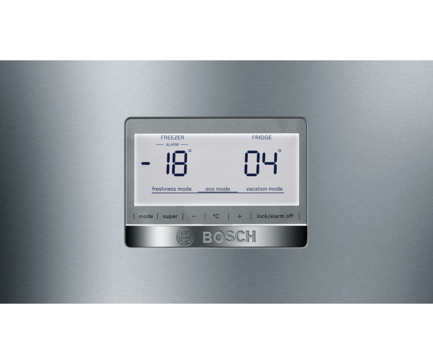 Bosch KGN49AIDP rvs koelkast - NoFrost en Vitafresh - 70 cm. breed