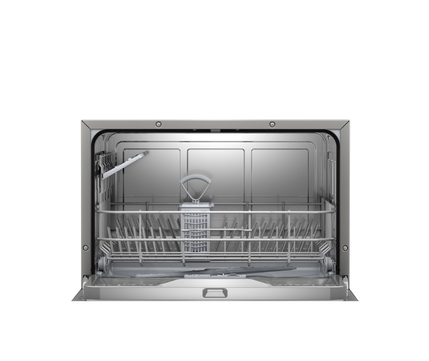 Bosch SKS62E38EU compacte vrijstaande vaatwasser - rvs-look
