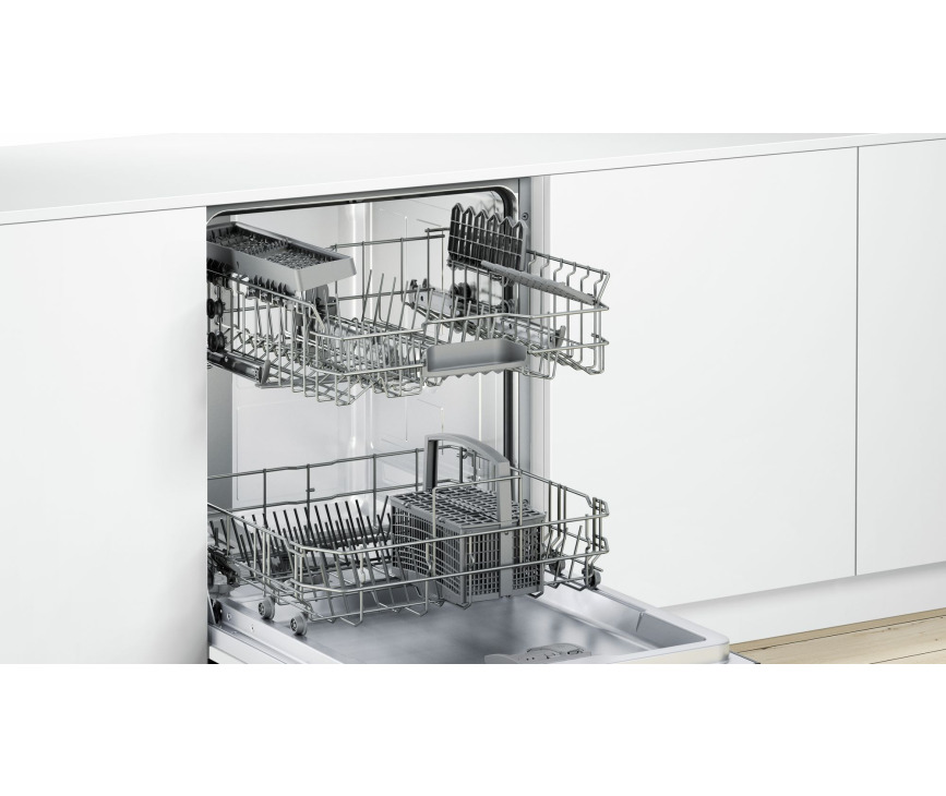 Bosch SMI25DB01E half geintegreerde inbouw vaatwasser - zwart bedieningspaneel