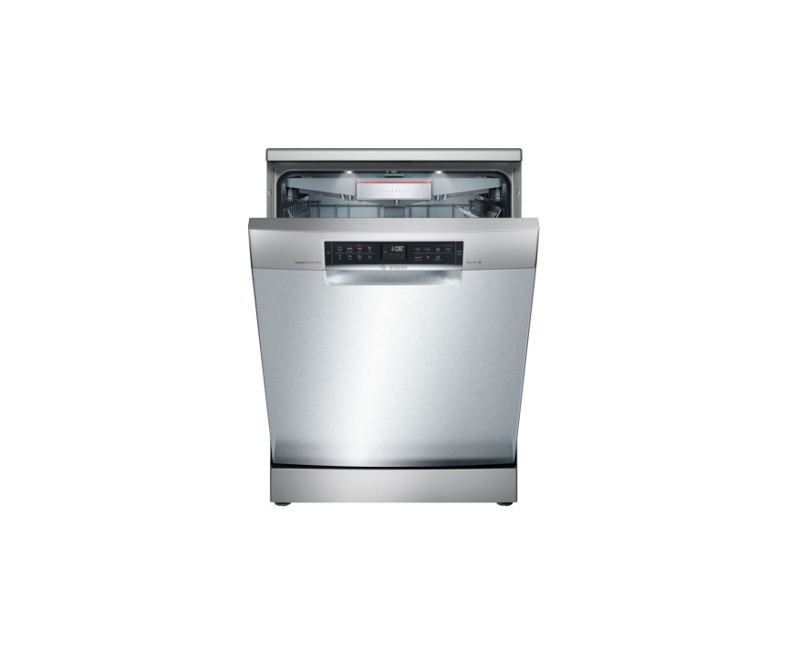 Bosch SMS68TI01E vrijstaande vaatwasser met besteklade - rvs-look