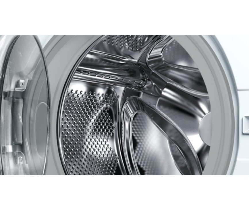 De Bosch WAE28448NL wasmachine is volledig elektrisch en sensor gestuurd