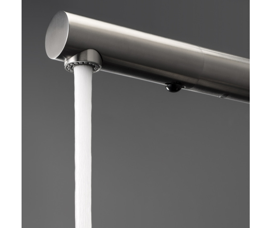 De Caressi CA108WHU ECO keukenkraan wit heeft een reguliere waterdoorgang
