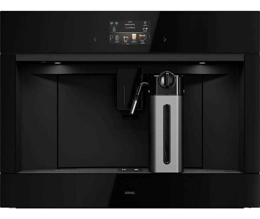 Atag CM8471D inbouw koffiemachine - zwart glas