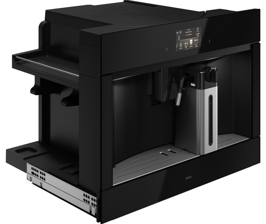 Atag CM8471D inbouw koffiemachine - zwart glas