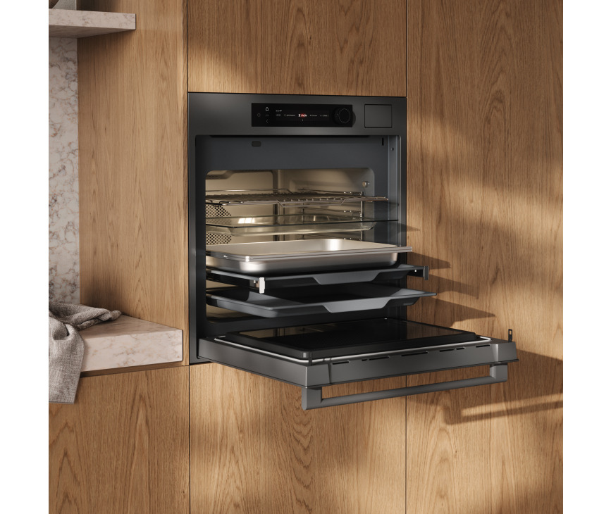 Atag CSX8695D inbouw combi-stoomoven met magnetron - grafiet