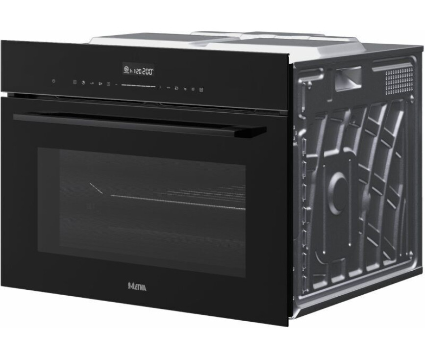 Etna CM250ZT inbouw oven met magnetron - zwart