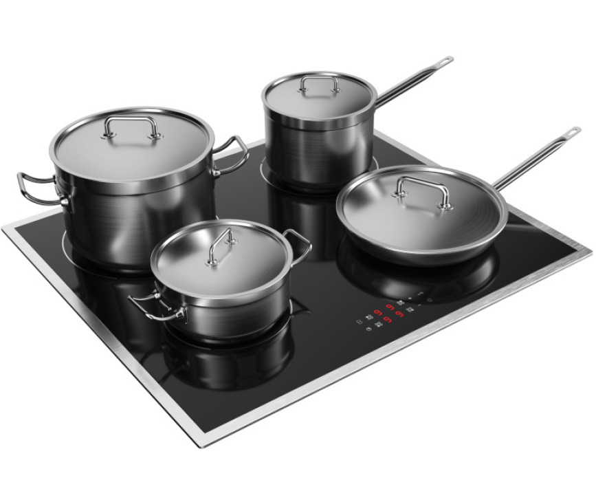 Etna KI2160RVS inbouw inductie kookplaat - met rvs rand