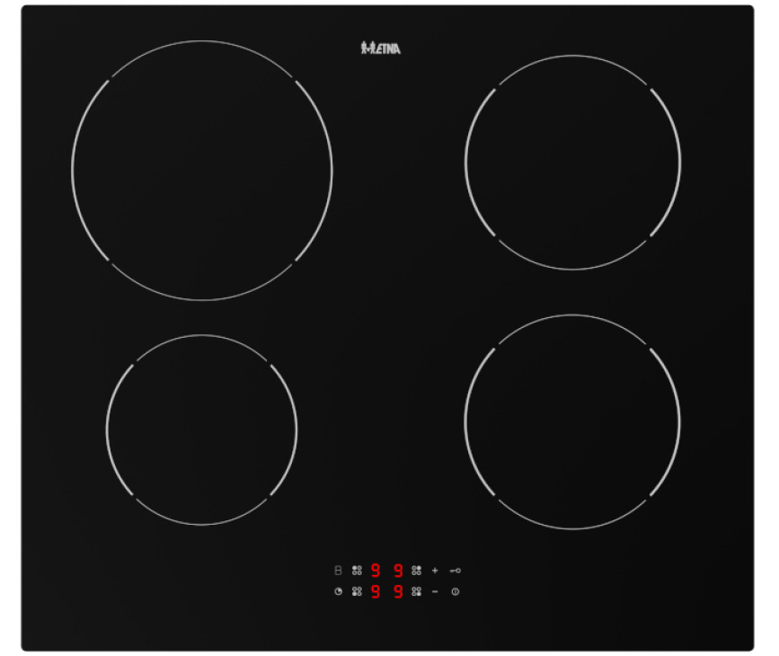 ETNA kookplaat inductie inbouw KI2160ZT