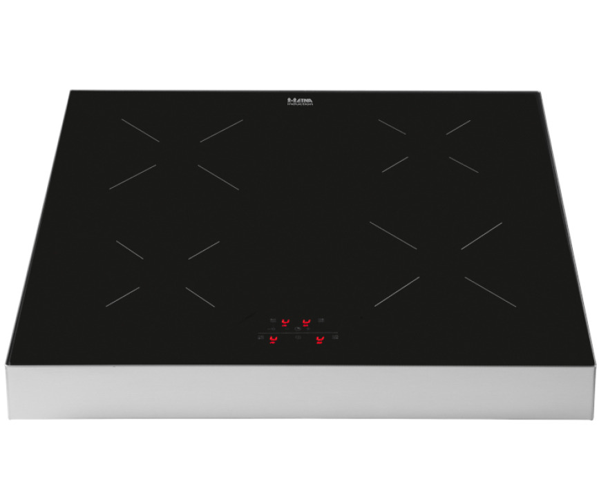 De Etna KIV254RVS is een 4-pits inductie kookplaat met tiptoets bediening
