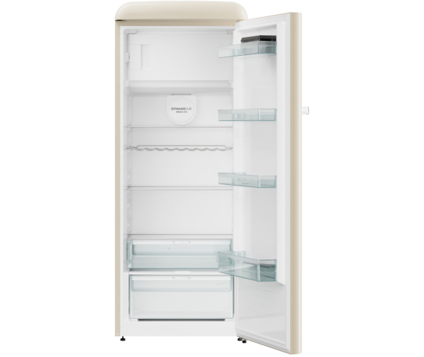 Etna KVV7154BEI beige koelkast - retro jaren 50