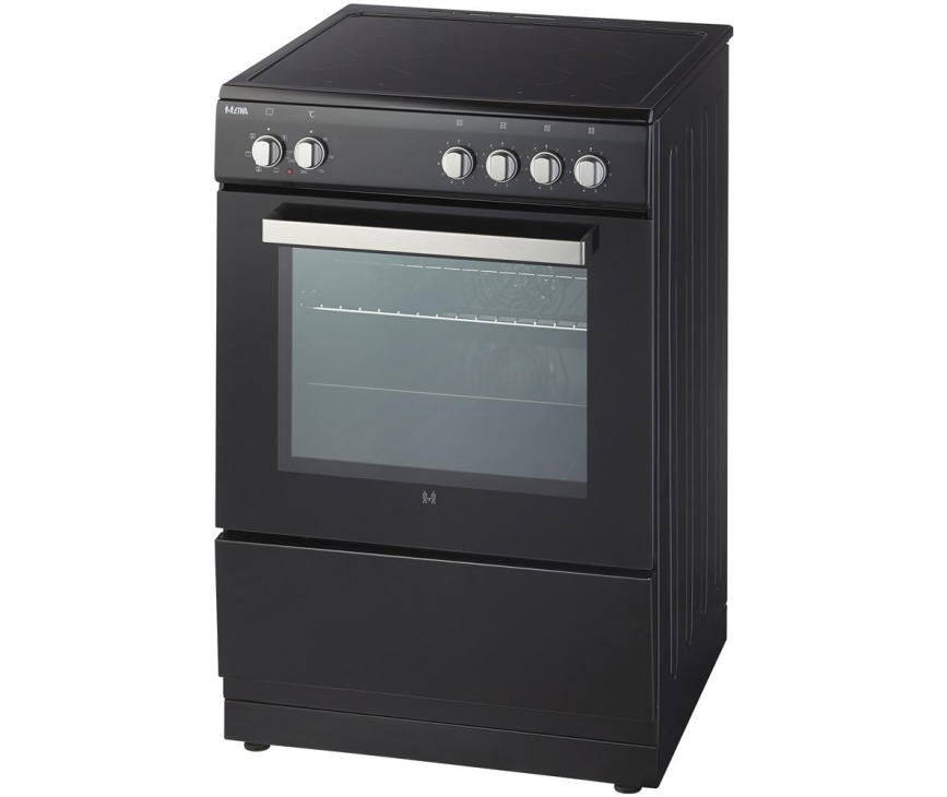 Etna FIV560ZWA inductie fornuis - zwart - 2-fasen aansluiting