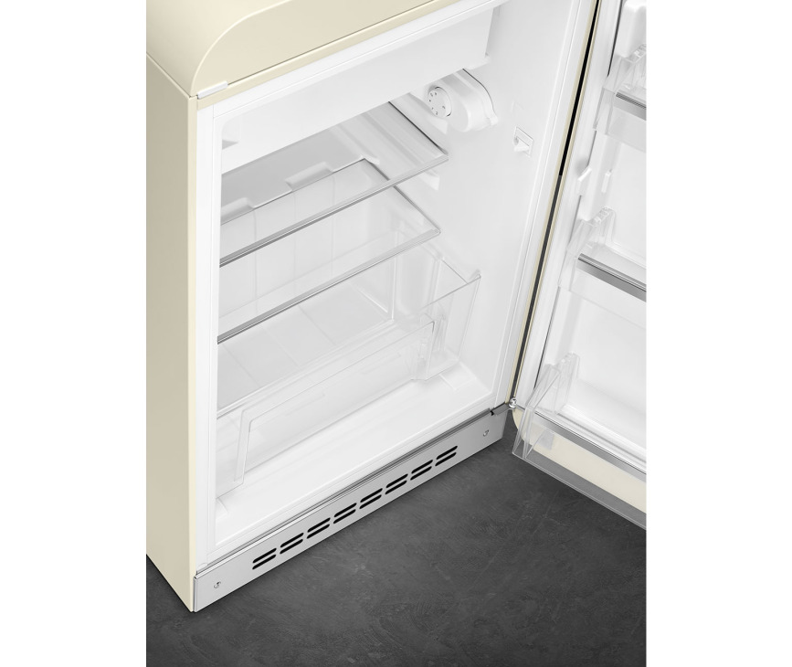 Smeg FAB10RCR5 koelkast creme - rechtsdraaiend