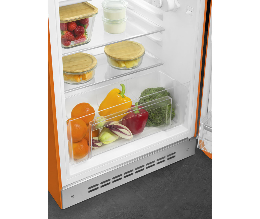 Smeg FAB10ROR5 koelkast oranje - rechtsdraaiend