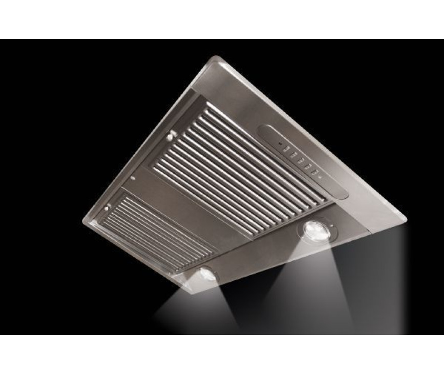 FALCON afzuigkap Inbouw 90 rvs