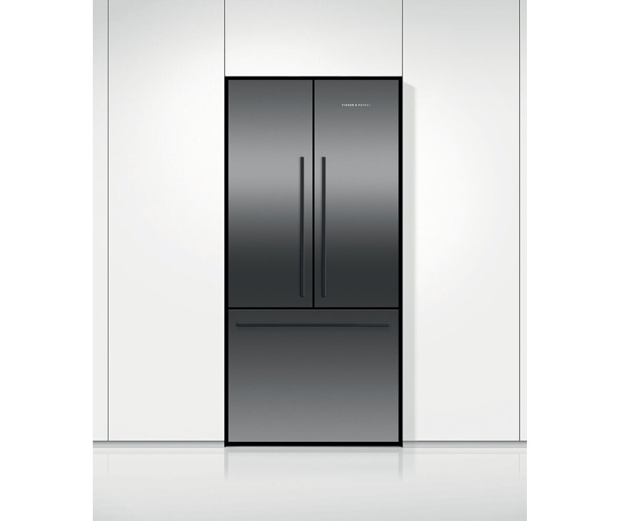 Fisher & paykel RF522ADB5 side-by-side koelkast - blacksteel