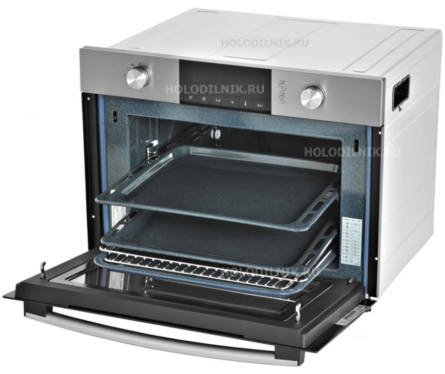 De FQ115T002 oven-magnetron van SAMSUNG met geopende deur