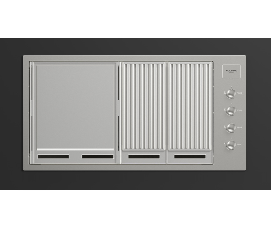 Fulgor milano FOBQ 1000 G X inbouw gas barbecue 