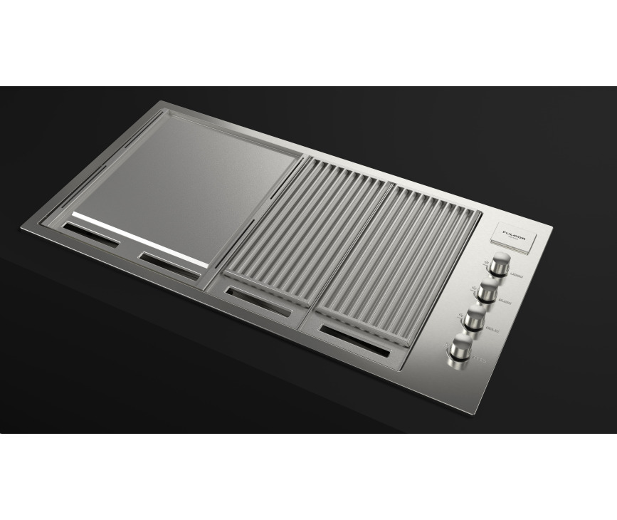 Fulgor milano FOBQ 1000 G X inbouw gas barbecue 
