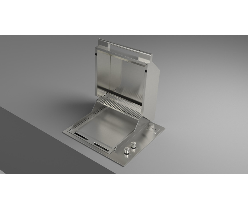 Fulgor Milano FOBQ 601 TY G X inbouw teppanyaki bbq - rvs