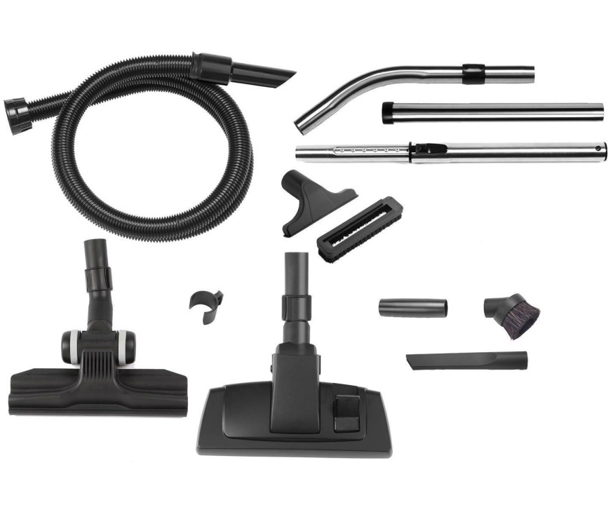 Bij de Numatic Henry HVN 200-11 wordt een uitgebreid accessoire kit meegeleverd