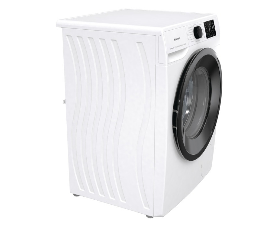 Hisense WFGE801439VMQ wasmachine met 1400 toeren en 8 kg.