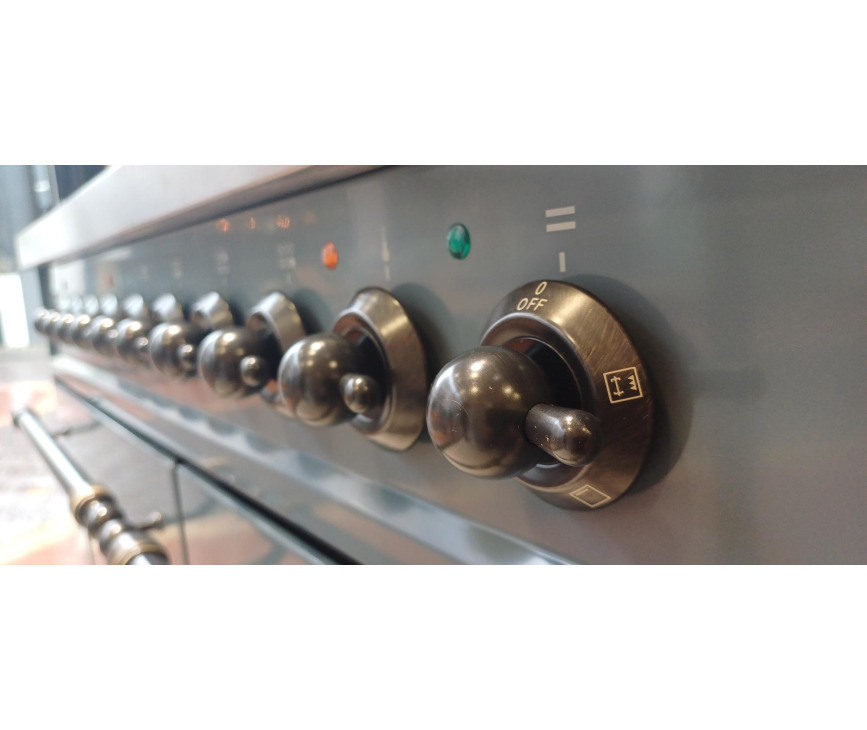 ILVE fornuis inductie blauw/grijs PDI106WE3/BGB