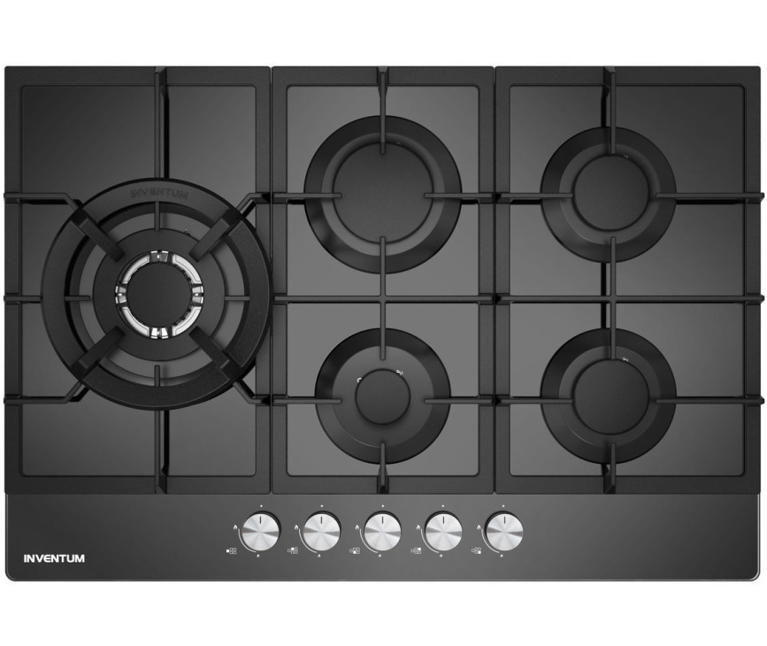 INVENTUM kookplaat inbouw gas-op-glas IKG7523WGGL