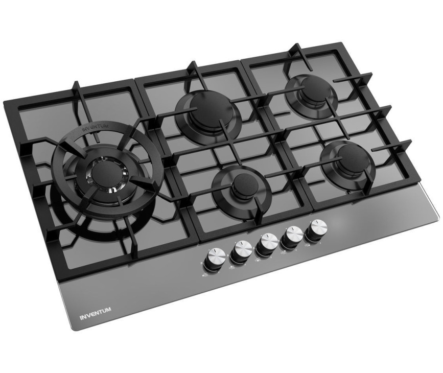 De IKG9023WGGL heeft een sterke wokbrander met een vermogen van 3,6 kW links