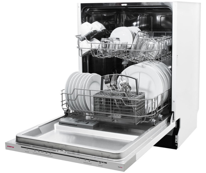 De korven in de Inventum IVW6010A bieden plaats aan 12 couverts