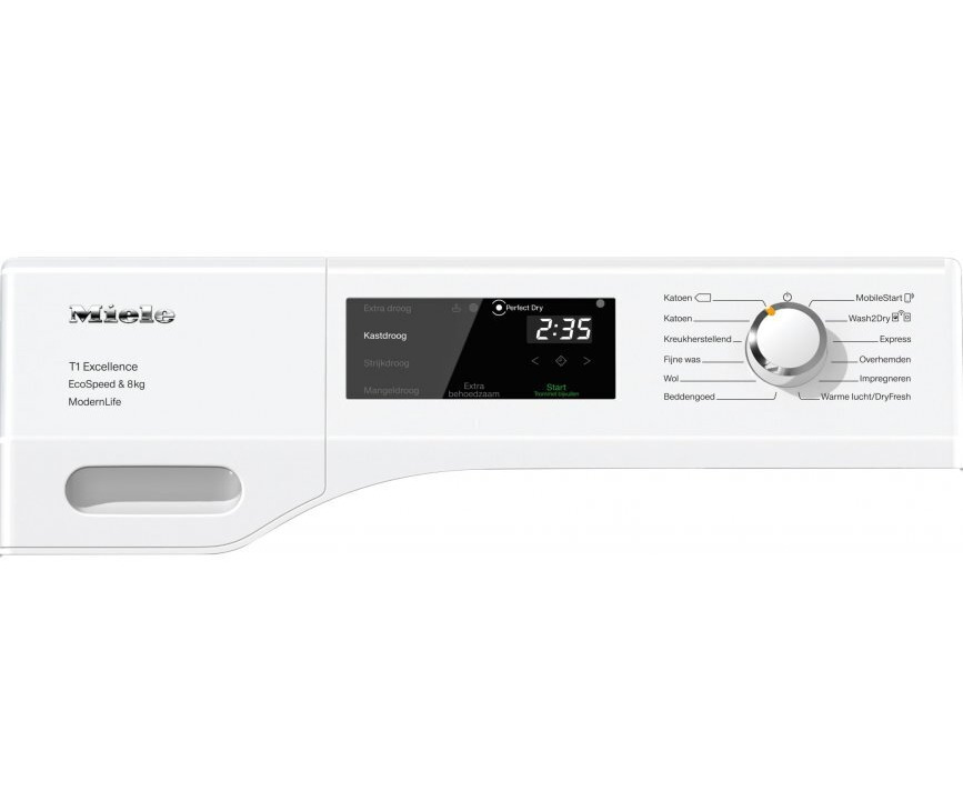 Miele TEF675WP warmtepomp droger - 8 kg.