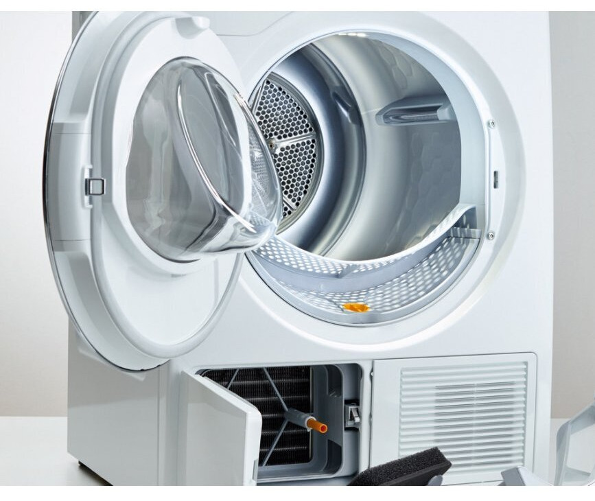 Miele TEF675WP warmtepomp droger - 8 kg.