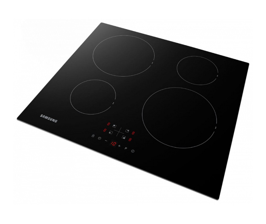 Tiptoets bediening op de SAMSUNG inductie kookplaat NZ64F3NM1AB