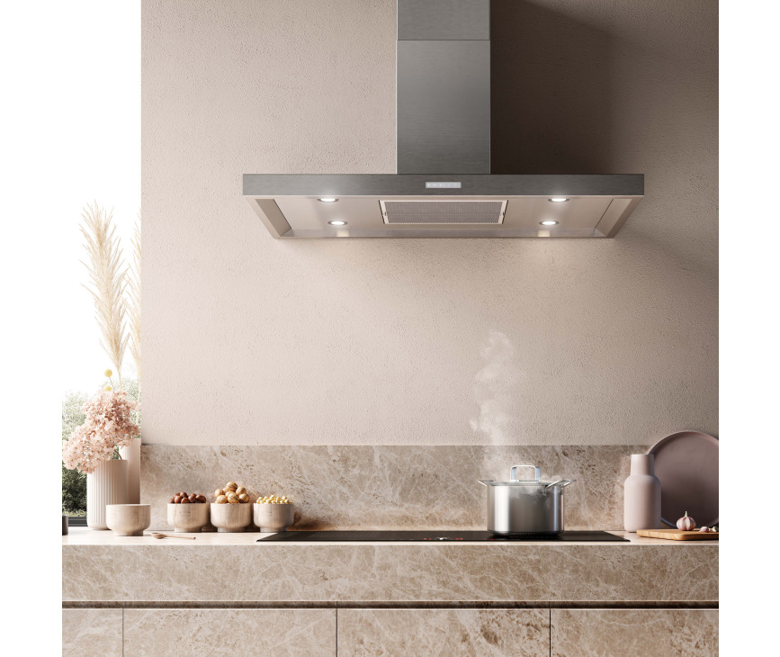 Opera IPA120A1 Palma 1200 vrijstaand afzuigkap - Rvs