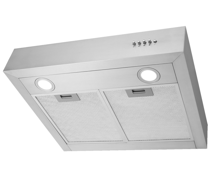 Pelgrim OWA305RVS onderbouw rvs afzuigkap