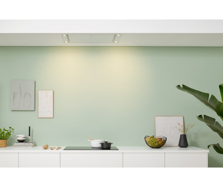 Pelgrim ISWA0960WIT plafond afzuigkap - plafondunit - wit