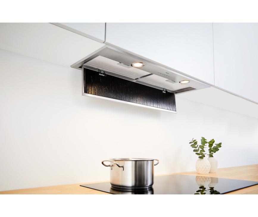 Pelgrim ISWA990RVS inbouw afzuigkap met AutoAir
