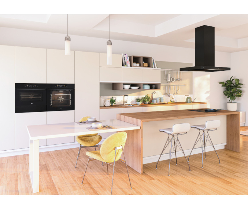 Pelgrim O500MAT inbouw oven - mat zwart