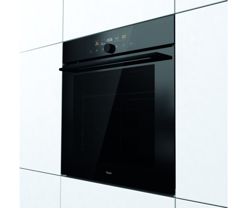 Pelgrim OC560ZWA inbouw oven - zwart