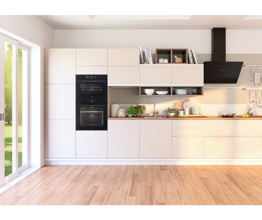 Pelgrim OC560ZWA inbouw oven - zwart