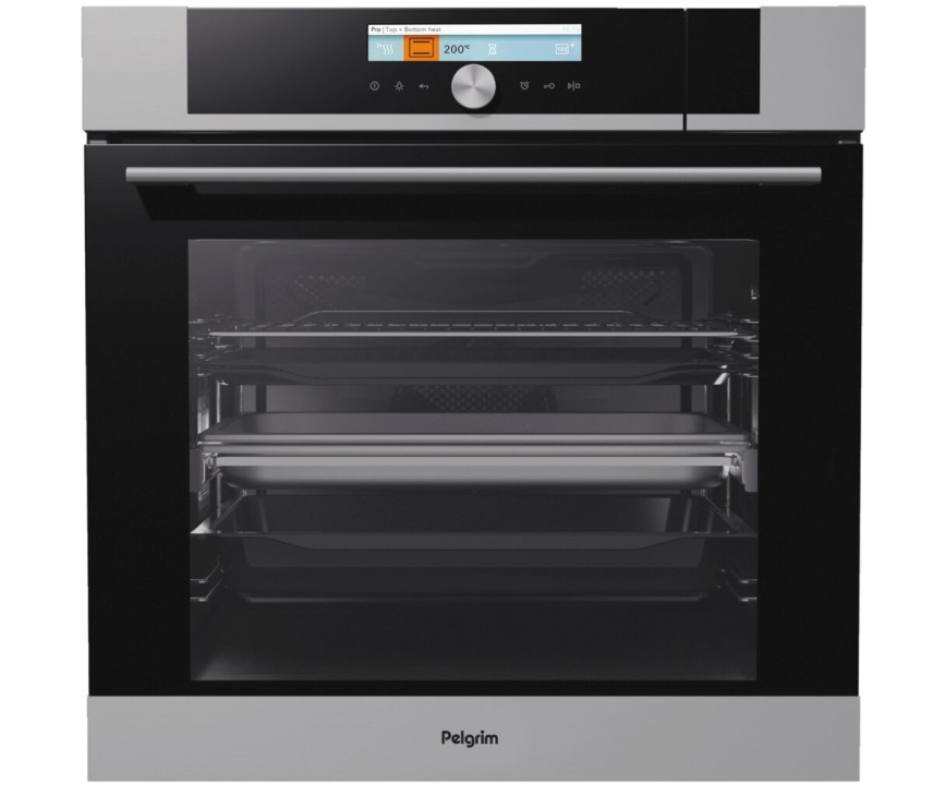 PELGRIM combi-stoomoven inbouw rvs OVS826RVS