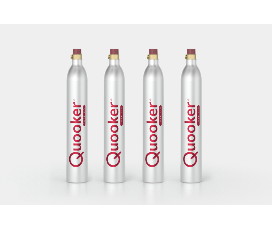 QUOOKER patronen CO₂-cilinders (4 STUKS)